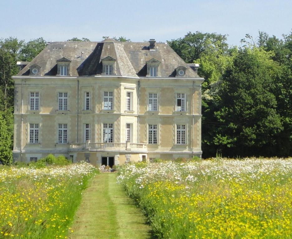 Chateau De La Haye Bed and Breakfast Contigné Exteriör bild